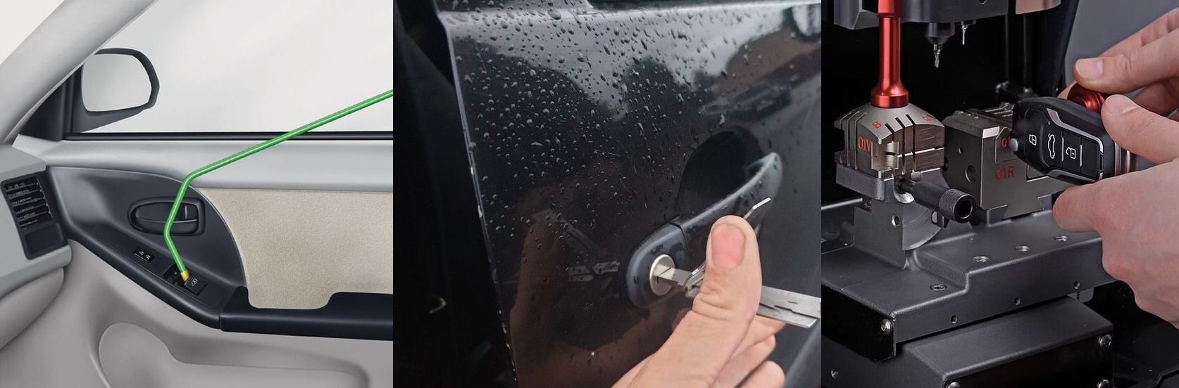 Automotive locksmith services in Bristol, CT 06010 by AAA&B Locksmith LLC - Your trusted experts for car key solutions.